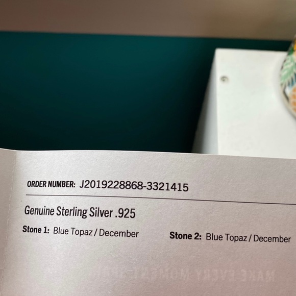 Jewlr Topaz & Silver Ring - Picture 3 of 3